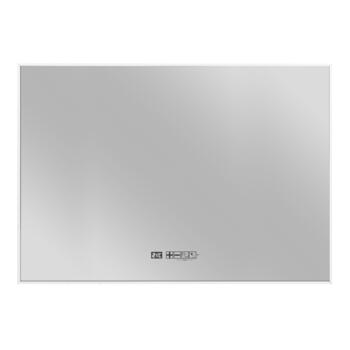 Infrasarkanais spoguļa sildītājs vannas istabai ar LED apgaismojumu un WiFi vadību sienas 600W IP24 Sani Mirror LED 600 White Eurom (350722)