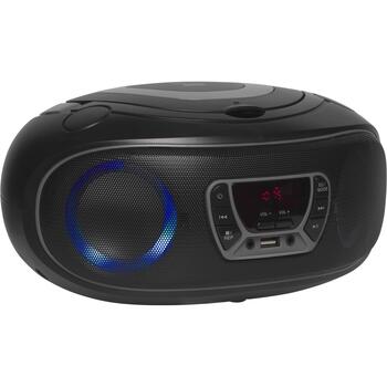 Denver CD магнитола TCL-212BTGR 111141300012, 4W, 2 динамика, Bluetooth, AUX, USB 2.0, FM, цифровой тюнер (111141300012)