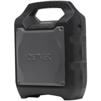 Denver Bluetooth колонка TSP-203, 20 W, 1 колонка, 12,7 см, Черный, PA система, LED, FM, Bluetooth, AUX, 2600 мАч, AC, Батарея (TSP-203)