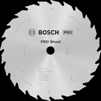 Rokas ripzāģiem PRO WOOD CORDLESS RIPZĀĢA ASMENS BOSCH 2608837698 (2608837698)