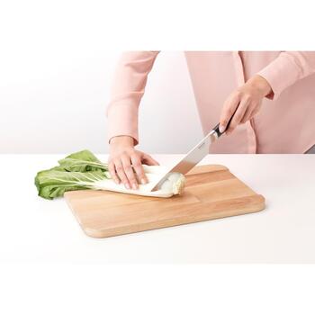 Brabantia деревянная кухонная доска 260742, 40см, 25см, 1,8см, 220г, двусторонняя, бук, коллекция Profile (260742)