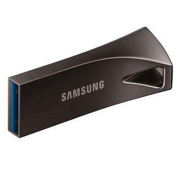 Samsung MUF-128BE4/APC BAR Plus USB-накопитель 128 GB USB 3.1 Gen 1 до 400 MB/s чтение USB-A Grey (MUF-128BE4/APC)