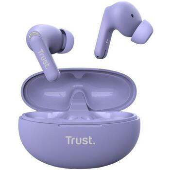 Trust austiņas Yavi 25297 Bluetooth, 20-20000 Hz, 6 h akumulatora darbības laiks, 23 h ar uzlādes korpusu (25297)