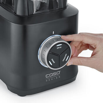 Профессиональный настольный блендер 2000W Tritan 2L кувшин колка льда черный B 2000 03621 Caso (03621)