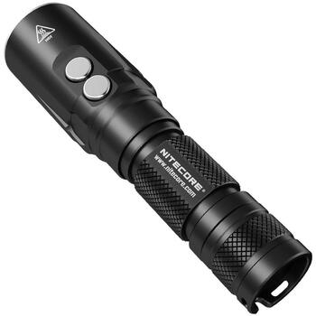 Nitecore Rokas lukturis DL30, 1000 lm, 12400 cd, 18650/CR123 akumulators, 9 h akumulatora darbības laiks, 34 mm galvas diametrs (DL30)