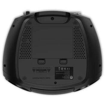 Philips CD Soundmachine TAZ2500/10, кассетный и CD-плеер, DAB+/FM радио, Bluetooth, USB, 3,5 мм аудиовход, 2x3 Вт, черный (TAZ2500/10)