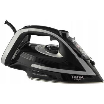 Tefal Puregliss FV8062E0 gludeklis, 3000 W, 50 g/min, 280 g/min, Durilium AirGlide Autoclean, 0.27 L, melns/pelēks (FV8062)