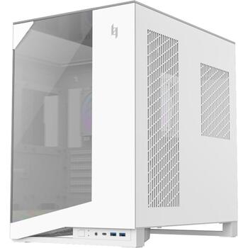 Gamemax Корпус NEX C56 VC WH, 30см x 44.6см x 44.8см, 7 слотов расширения, 2 x USB 3.2 Gen 1, 1 x USB-C 3.2 Gen 2, 1 x наушники (NEX C56 VC WH)