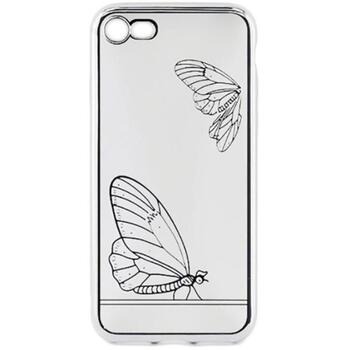 Tellur Задняя крышка TLL121141, 4.7'', серебристый, совместим с Apple iPhone 7/8, тонкий, легкий, дизайн бабочки (TLL121141)