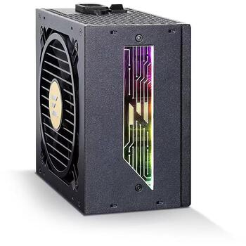 Zalman Barošanas bloks ZM1000-TMX2, 1000W, 4x6+2pin, 3 SATA, 80 PLUS Zelts, RGB, Pilnībā modulārs (ZM1000-TMX2)