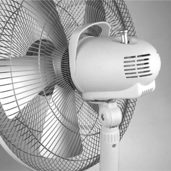 Galda ventilators mājai birojam un virtuvei 40W Ø30cm 3 režīmi metāls plastmasa Vento 12 384680 Eurom (384680)