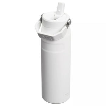 Stanley® Термобутылка с трубочкой The IceFlow Bottle Flip Straw 2.0, 2811283144, 0,71л, белый, холод 10ч, 2 дня со льдом, без BPA (2811283144)