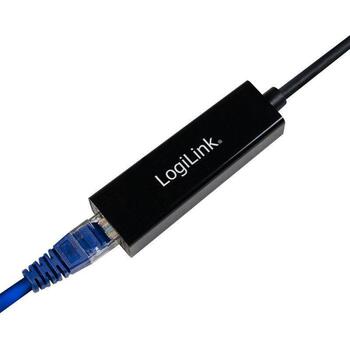 Logilink UA0184A сетевой адаптер, 1 Gbps, Gigabit Ethernet, USB 3.0, Realtek RTL8153, IEEE 802.3, 802.3u, 802.3ab, USB 1.1 (UA0184A)