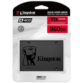Kingston SSD A400 SA400S37/960G, 960 ГБ, 2.5
