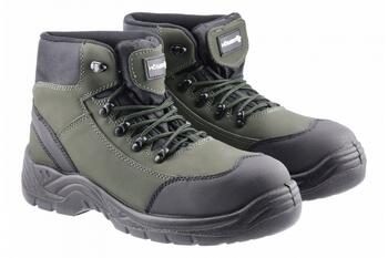Hogert HT5K562-43 aizsargzābaki, S3, SRC, 43.izm., nubuka āda, PU zole, kompozīta purngals, Kevlar ieliktnis (HT5K562-43)
