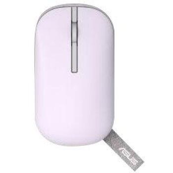 Asus Беспроводная мышь Marshmallow MD100 90XB07A0-BMU010, 1600 DPI, 2.4 ГГц, Bluetooth 5.0 LE, 10 м, оптическая, фиолетовая (90XB07A0-BMU010)
