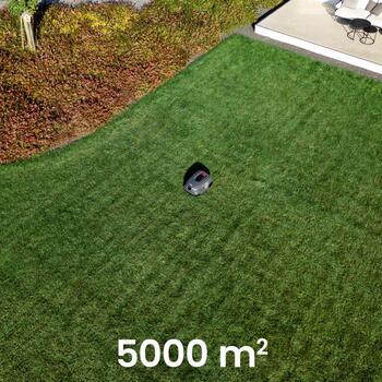 STIGA A 50V robotizēts zāles pļāvējs bezvadu zāliena kopšanai līdz 5000m² GPS RTK AI kamera 26cm 25.2V 10Ah 2R9113028/ST1 (2R9113028/ST1)