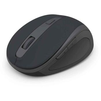 Hama bezvadu optiskā pele WM-400 173077, 1600 DPI, 2.4 GHz, 10 m, 6 pogas, klusa klīkšķa, ergonomiska, USB Type-A uztvērējs (001730770000)