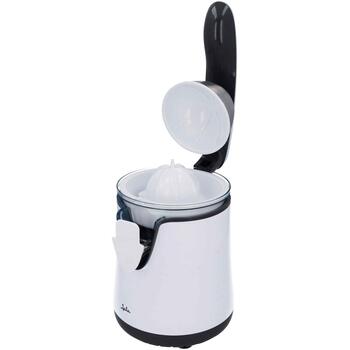 Jata JEEX1058 соковыжималка для цитрусовых, 350 Вт, 230 В, 1 скорость, белый, пластик, крышка от капель, нескользящее основание (JEEX1058)