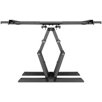 Goobay настенное крепление TV Wall Mount Pro FULLMOTION (L) 49932, 200x200-600x400mm, 15°, 60°, черный (49932)