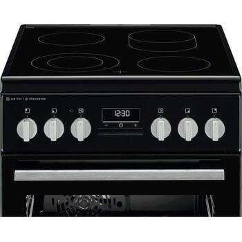 Electrolux LKR564275K электрическая плита с духовкой, 58л, A, 8605.5Вт, 230В, каталитическая очистка, AirFry, таймер (LKR564275K)