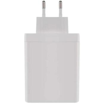 Emos Универсальное USB настенное зарядное устройство GaN V06G120, 120 Вт, 4xUSB, 100–240 В~ 50/60 Гц, быстрая зарядка, защита (V06G120)