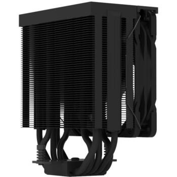 Zalman CPU dzesētājs CNPS13X DS Black, 240W, 5 siltuma caurules, 120mm ventilators, ARGB apgaismojums, PWM vadība (CNPS13X DS Black)