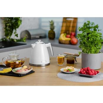 Zelmer ZCK7650 Электрический чайник 71505556P, 2200Вт, 1.7л, STRIX, плоский нагреватель, автоотключение (71505556P)