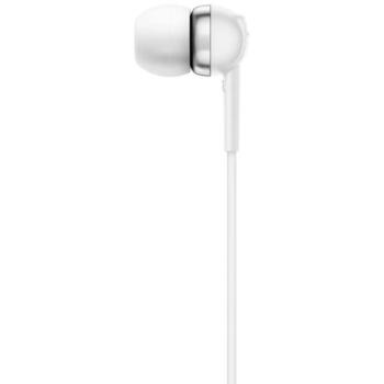 Sennheiser austiņas CX 80U 800151, 28 Ω, 17-20 kHz, 119 dB, USB-C, 1.2 m, 9.7 mm, balts, ar mikrofonu, ieliekamās, vadu (800151)