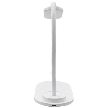 Denver Galda lampa LQI-55 117220000010, 1.5W, 5V, 5W QI lādētājs, 2700-6500K, CRI 85, pieskāriena vadība (117220000010)