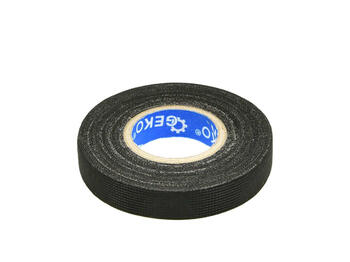Geko тканевая изоляционная лента, G01389, 15mm, 15m, PET шерсть, резиновый клей, высокая гибкость, сильная адгезия (G01389)