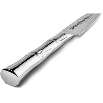 Samura BAMBOO кухонный нож SBA-0010, 80мм, сталь AUS-8, нержавеющая, HRC 58-59, эргономичная рукоятка (SBA-0010)