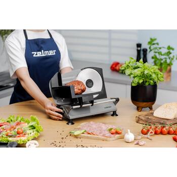 Zelmer ZFS0919 70505647P šķēlētājs, 150W, 170mm, 0-15mm, nerūsējošais tērauds, metāls, drošības bloķētājs (70505647P)