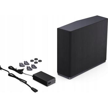 Sharp AQUOS сабвуфер CP-AWS0101, 45 Вт, Wi-Fi, беспроводное соединение, активный, серый (CP-AWS0101)
