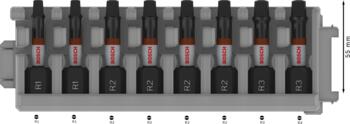 Tiecienskrūvgriežiem, akumulatoru skrūvgriežiem PRO IMPACT R SKRŪVGRIEŽA UZGALIS BOSCH 2608521U58 (2608521U58)