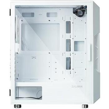 Zalman I3 NEO ARGB White, 4x120mm, 3x2.5'', 2x3.5'', 360mm radiator, 355mm GPU, 160mm CPU, ARGB (I3 NEO ARGB White)