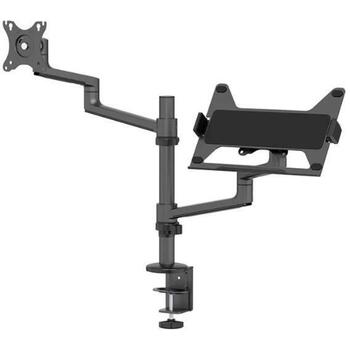 Neomounts настенный крепеж DS20-425BL2, для экранов до 27 дюймов, 8 кг, 120° наклон, 360° поворот, 180° вращение (DS20-425BL2)