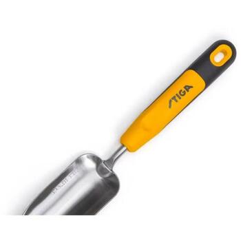 STIGA Transplanter Trowel садовая посадочная лопатка для посева семян и пересадки рассады нержавеющая сталь эргономичная ручка 2H1410001/ST1 (2H1410001/ST1)