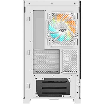 Gigabyte Корпус GB-C201PI, Midi Tower, 2x USB 3.0, 3x ARGB вентиляторов, поддержка радиатора 360mm, белый цвет (GB-C201PI)