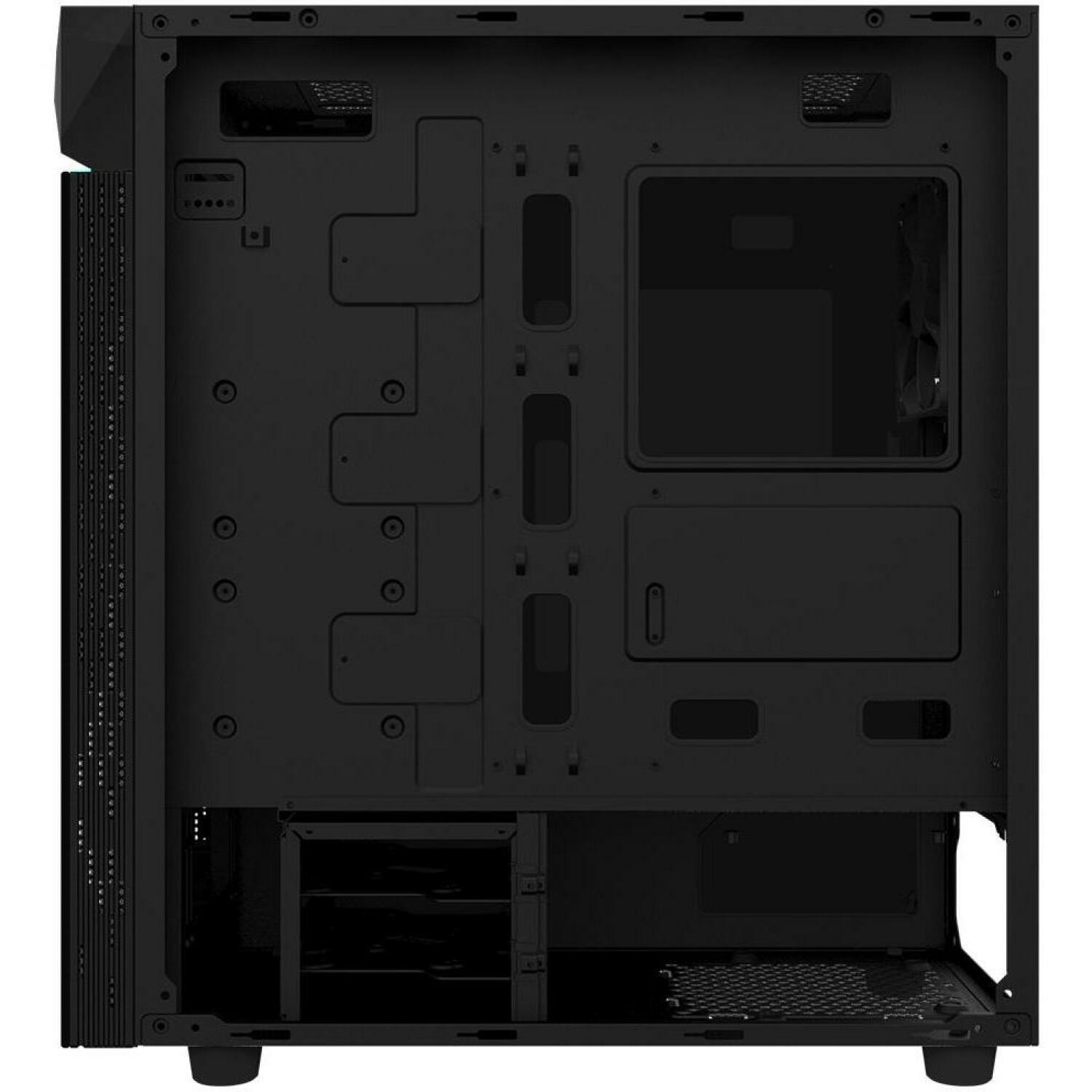 Gigabyte Kaste C200 GLASS GB-C200G, 2xUSB 3.0, 2x2.5
