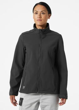 Helly Hansen Softshell куртка Manchester 2.0 74241_950-M, 5000 мм, 5000 г/м²/24ч, 290 г/м², женская, темно-серая, M, молния YKK (74241_950-M)