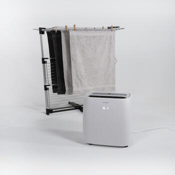 Eurom DryBest 40 WiFi gaisa sausinātājs telpu sausināšanai 40L/24h 6L tvertne WiFi viedā vadība higrostats līdz 60m2 (371109)