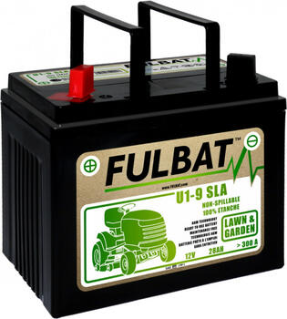 Аккумулятор 12В, 28Ач, U1-9 SLA, FULBAT (550901)