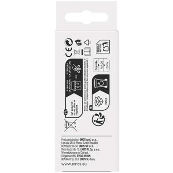 Emos Кнопка дверного звонка P5750T, 1 шт., IP55, без питания, 433 МГц, self-learning (P5750T)