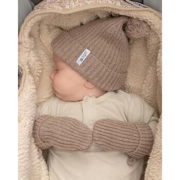 Lodger варежки Folklore Merino MTM 535_12-24, 100% мериносовая шерсть, Buffalo, 12-24m, коричневый, осень/зима (MTM 535_12-24)