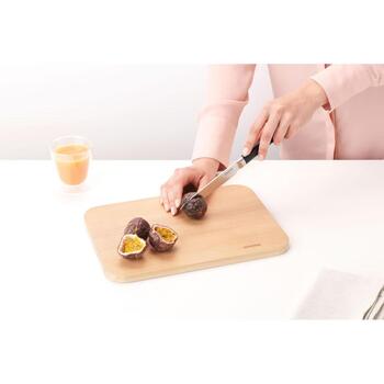 Brabantia деревянная кухонная доска 260766, 32x23x1.5см, скругленные углы, двусторонняя, перерабатываемая (260766)