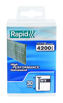 Гвозди 8/30 мм RAPID 4.2M PP 5000184 Rapid (5000184)