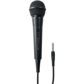 Muse Profesionālais Vadu Mikrofons MC-20B, 3m, -73dB, 600Ω, vienvirziena, melns (MC-20B)