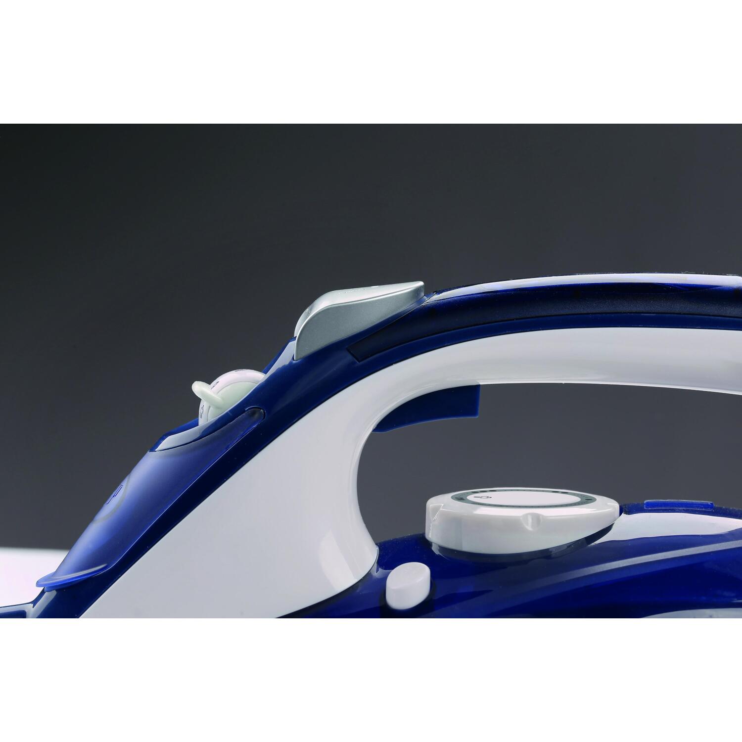 Gorenje Tvaika gludeklis SIH2600BLC, 2600 W, 350 ml, 30 g/min, 95 g/min, zils/balts, automātiskā izslēgšana, pretpilēšanas sistēma (SIH2600BLC)