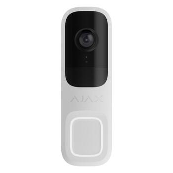 Ajax умный видеодомофон DoorBell 66390 4MP 155° WiFi AI обнаружение двустороннее аудио Белый (66390)